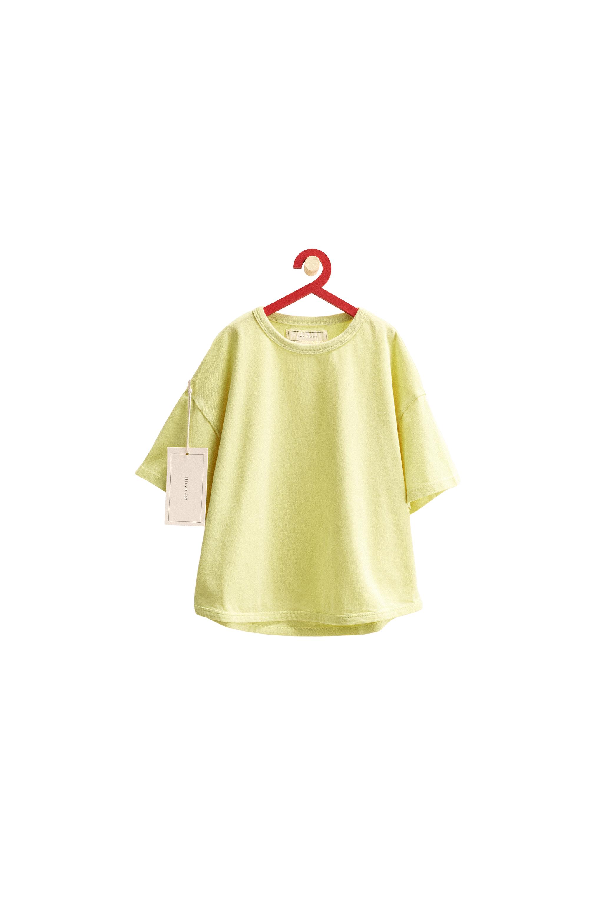 ZARA TIMELESS - コットンプレーンTシャツ - ホワイト | ZARA Japan / 日本
