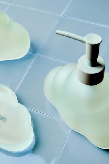 BATHROOM ACCESSORIES SET - BEIGE by Zara