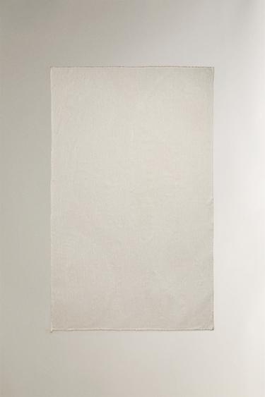 Zaras MÅNGSIDIG PLÄD MED LINJER - Brun - Bild 0