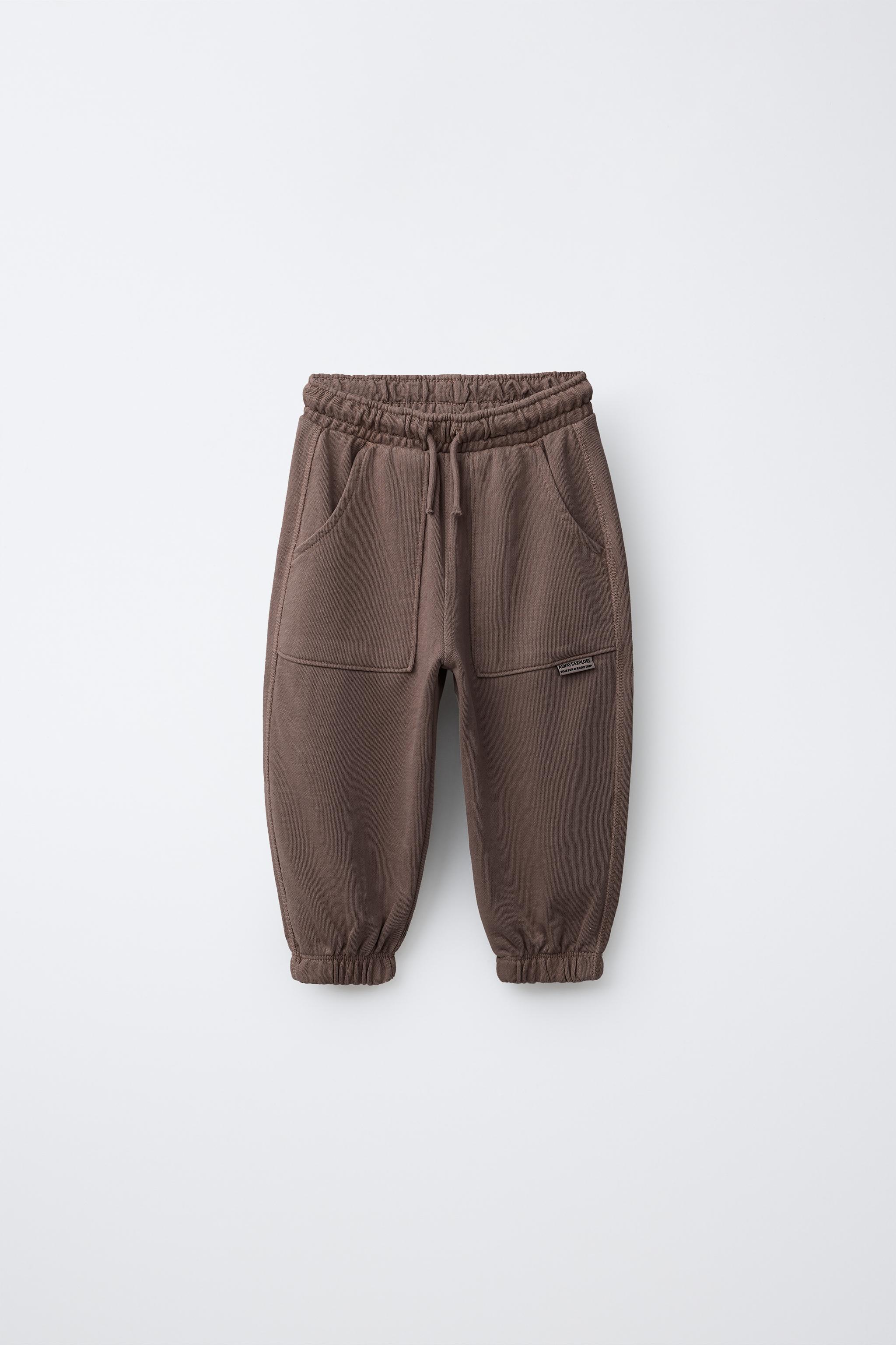 GARMENT DYE LABEL JOGGING PANTS