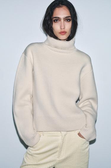 FLARE CORDUROY TROUSERS - THE ITEM ZARA WOMAN - Vanilla by Zara