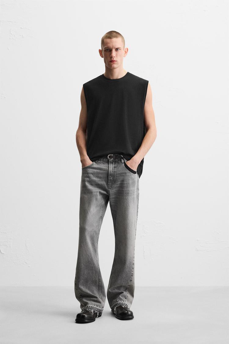 Mens Jeans Zara 38 Jeans ZARA Mens Distressed Skinny Jeans EU 38