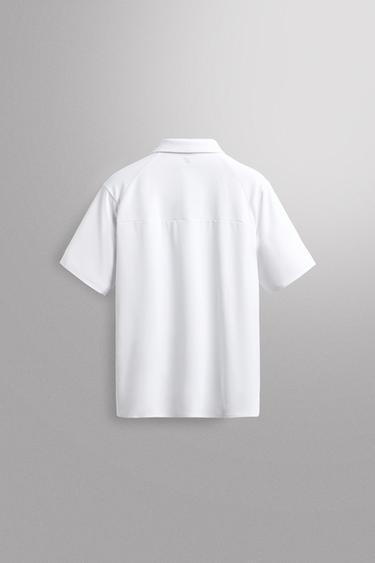 POLO TECHNIQUE TRAINING STRUCTURE PIQUÉE - Blanc de Zara - Image 7