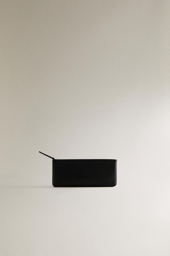 LEATHER STORAGE CASE - أسود الخاص بـ Zara - صورة 0