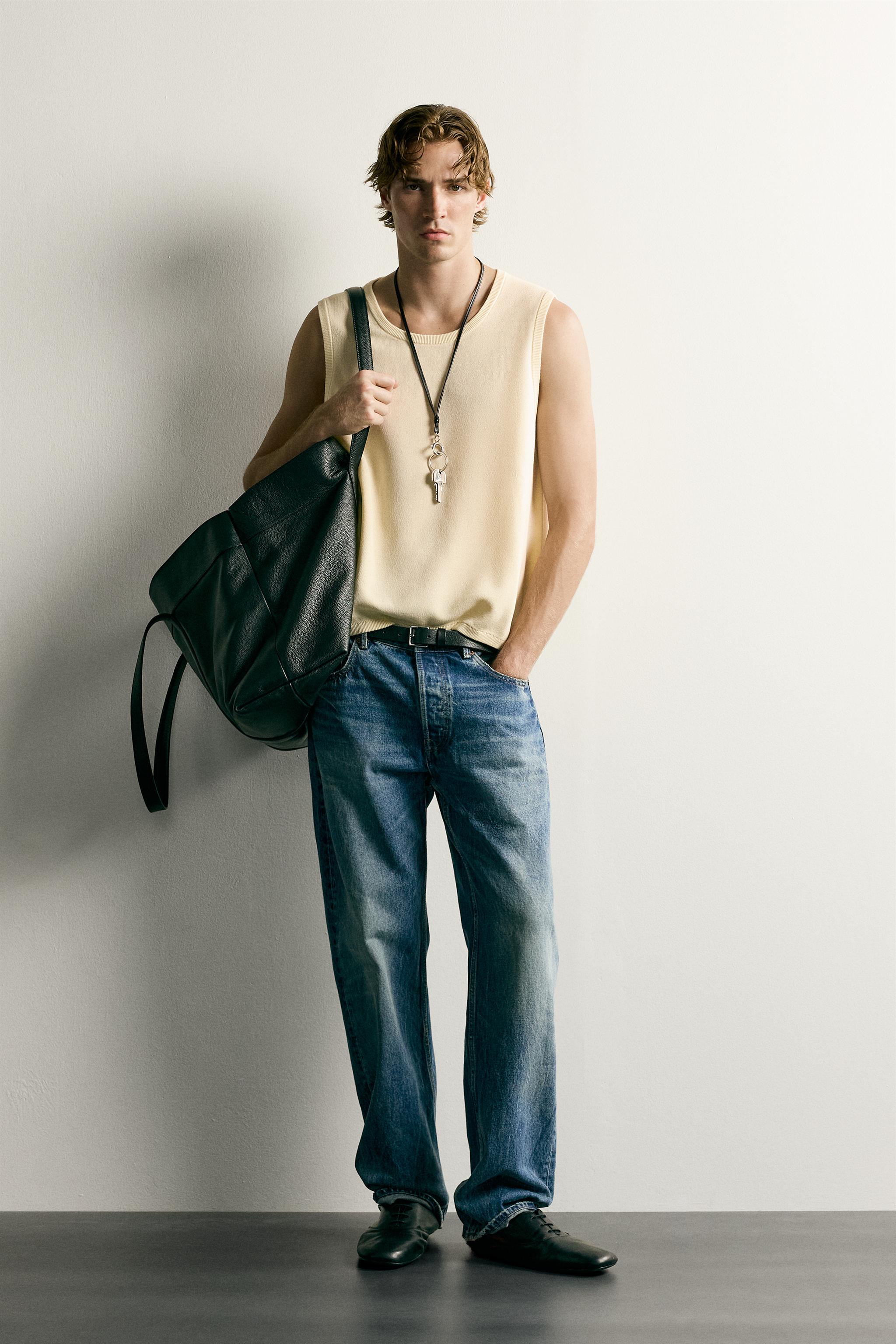 TEXTURED KNIT VEST