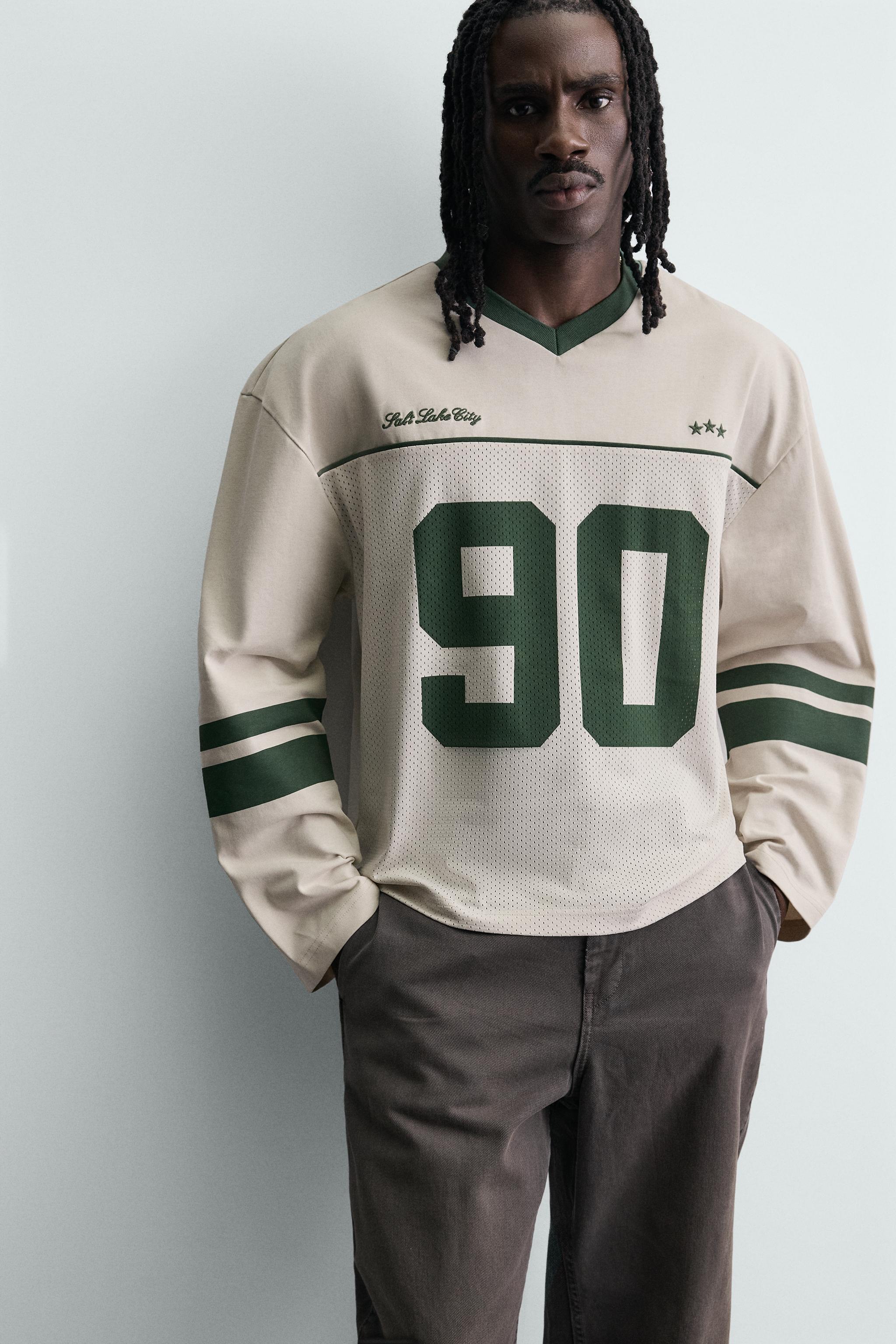 AMERICAN FOOTBALL PRINT T-SHIRT