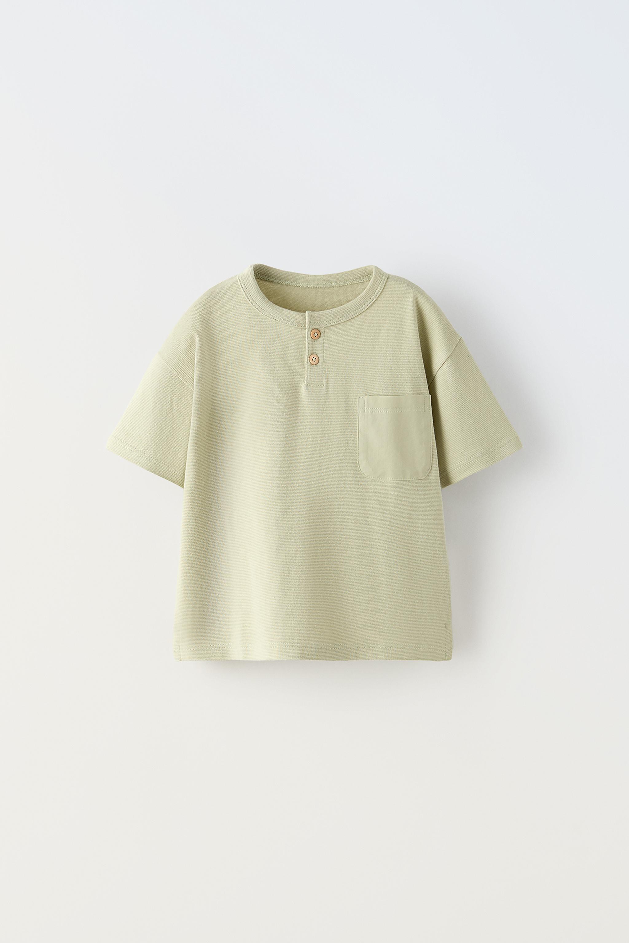 ヘンリーネックtシャツ zara