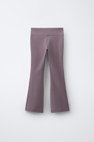 LEGGING ÉVASÉ - Mauve de Zara - Image 1