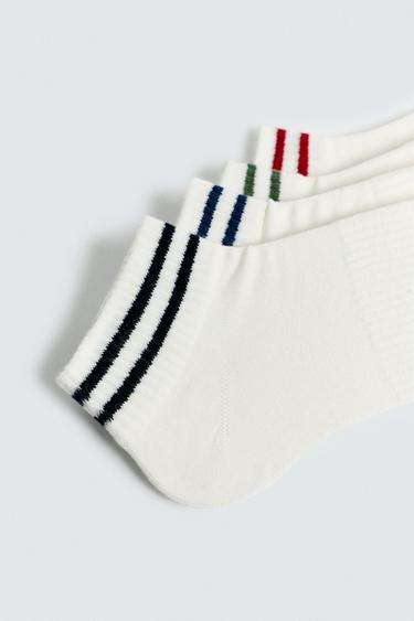 CHAUSSETTES À BANDES LOT DE 4 - divers de Zara - Image 1