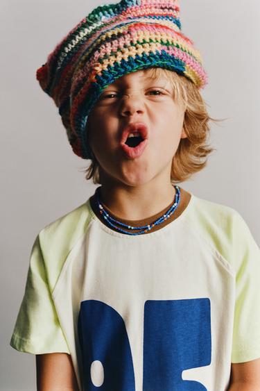 NUMBER RAGLAN SLEEVE T-SHIRT - White by Zara