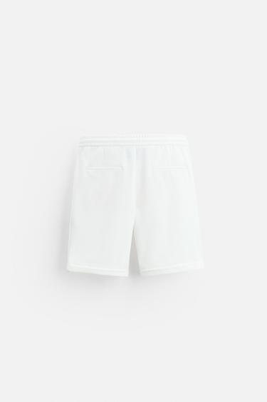 BERMUDA CONFORT - Blanco roto de Zara