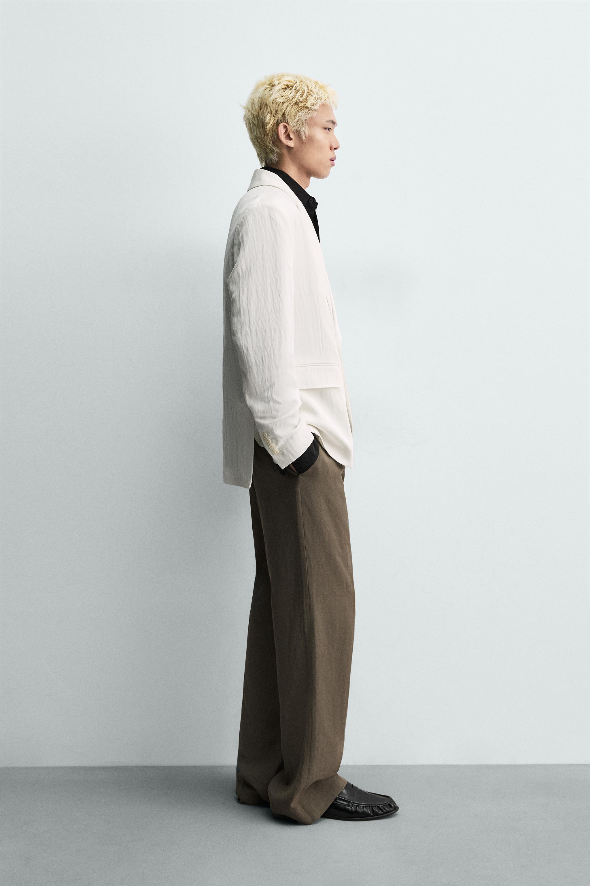 RELAXED FIT LYOCELL - VISCOSE BLAZER