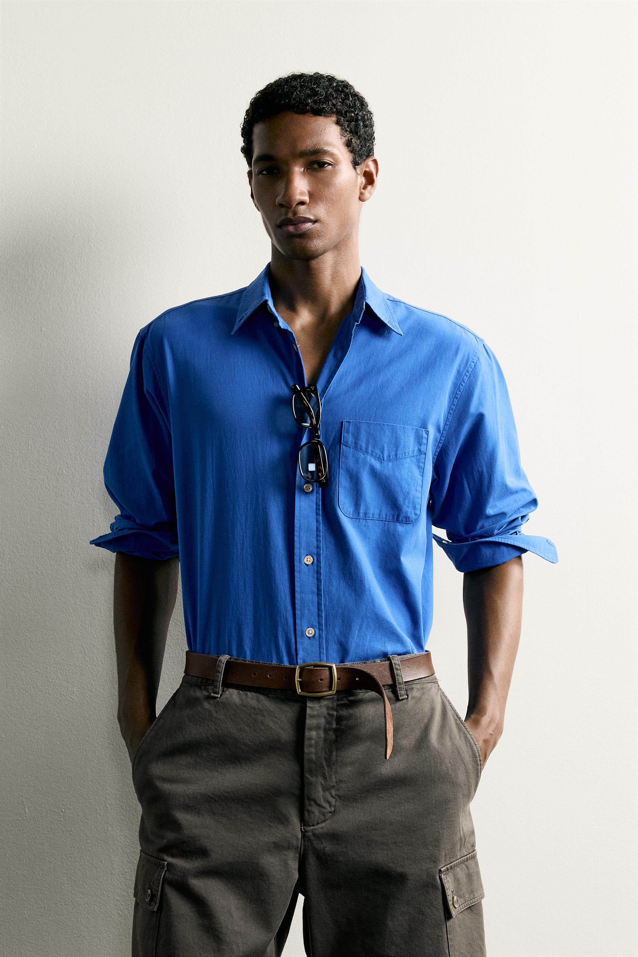 COTTON RELAXED FIT SHIRT