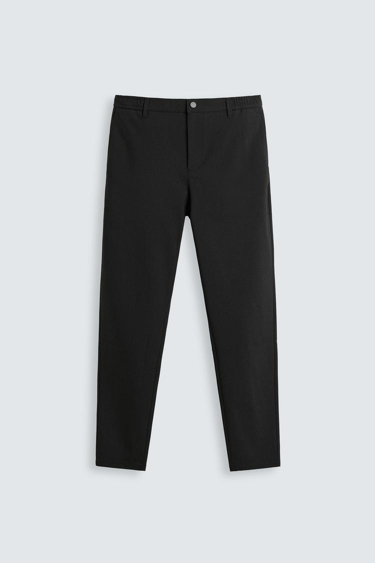 ZARA SLIM FIT COMFORT TROUSERS