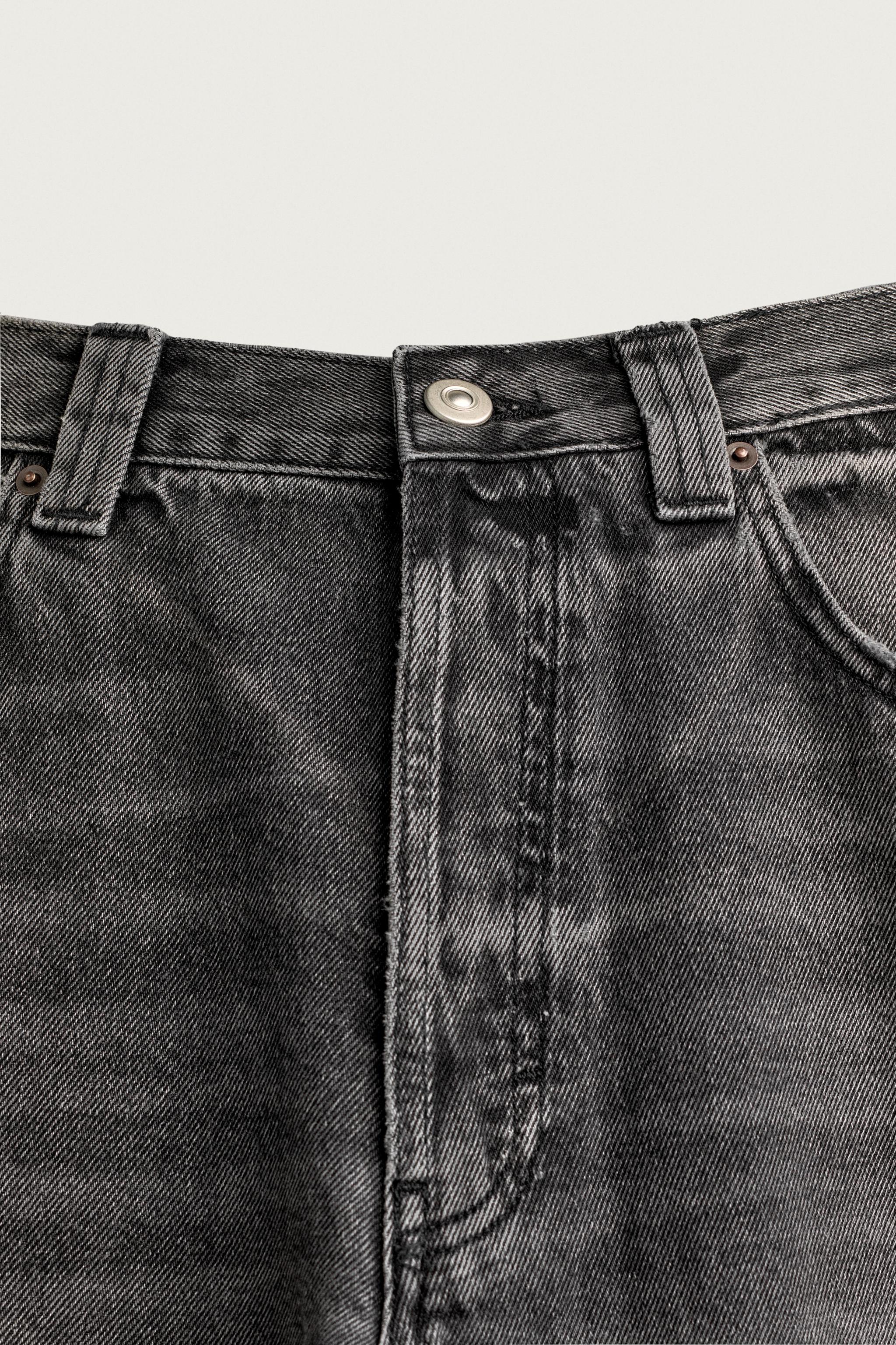 BAGGY FIT DENIM JORTS