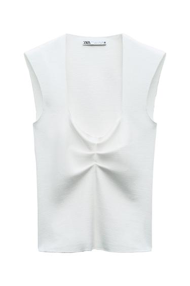 STRETCH KNIT TOP