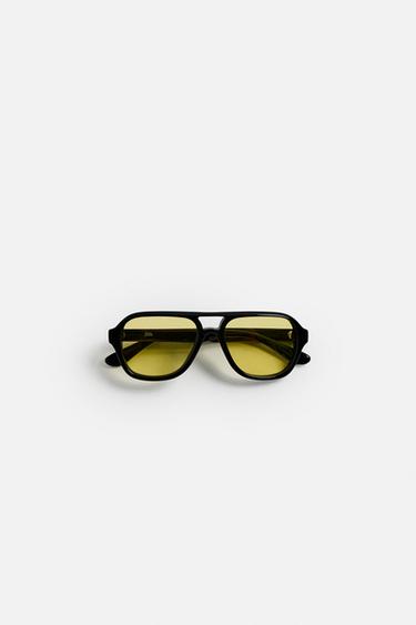 SQUARE SUNGLASSES - Black by Zara - Image 6