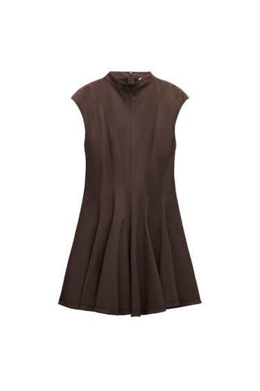 GODET MINI DRESS ZW COLLECTION