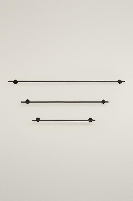 IRON CURTAIN POLE - Black by Zara - Image 0