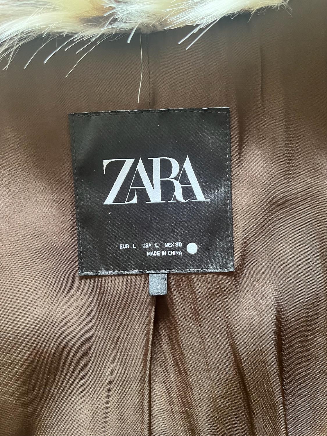 FAUX FUR JACKET ZW COLLECTION - Image 3