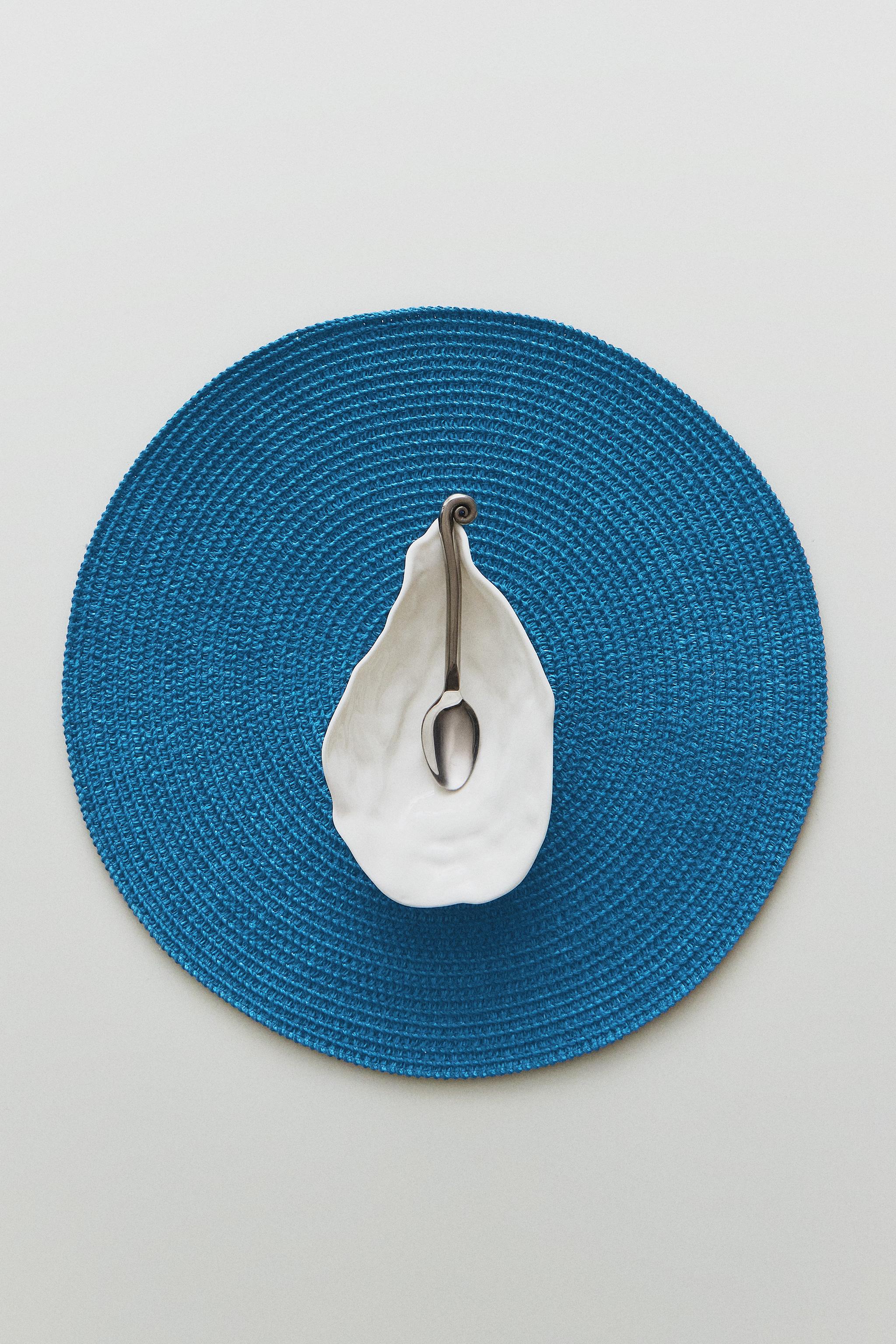 PAPER PLACEMAT SET (SET OF 2) — Blue