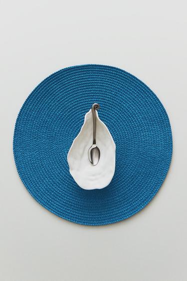 PACK OF PAPER PLACEMATS (PACK OF 2) - Blue by Zara