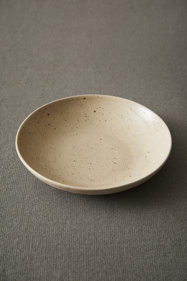 DOTTED STONEWARE SOUP PLATE - Beige by Zara - Image 5