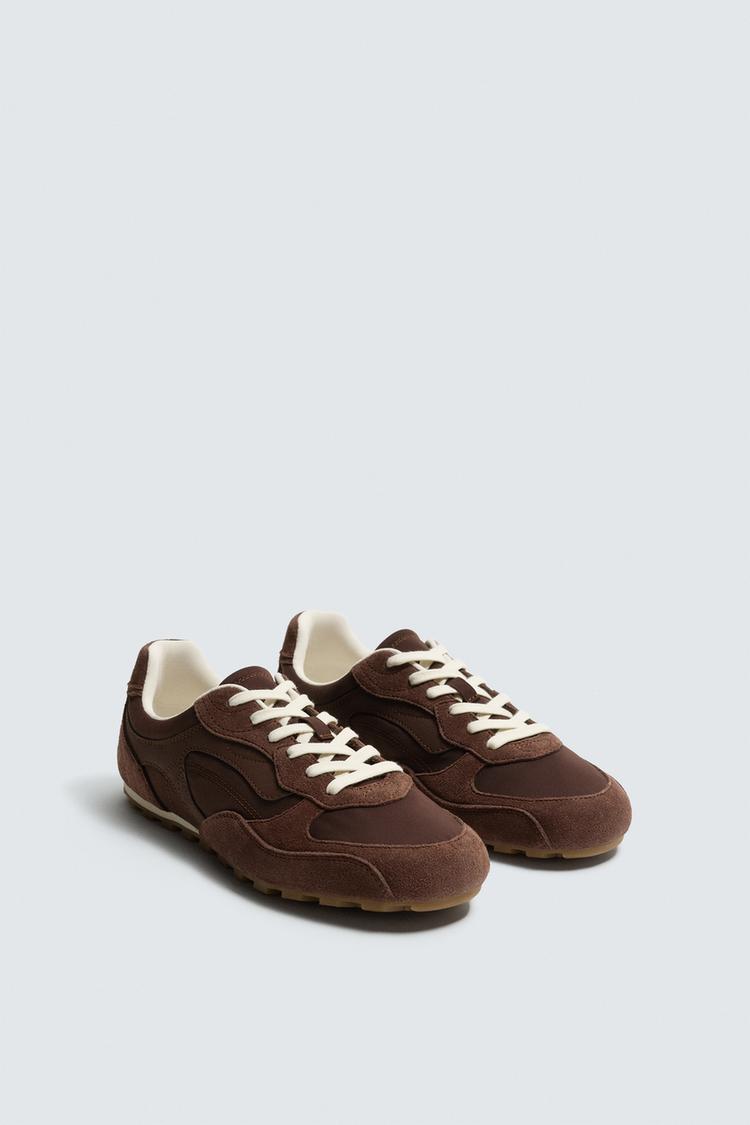 ZARA RETRO STYLE TRAINERS