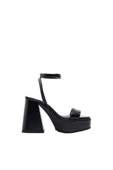 HIGH-HEEL PLATFORM SANDALS