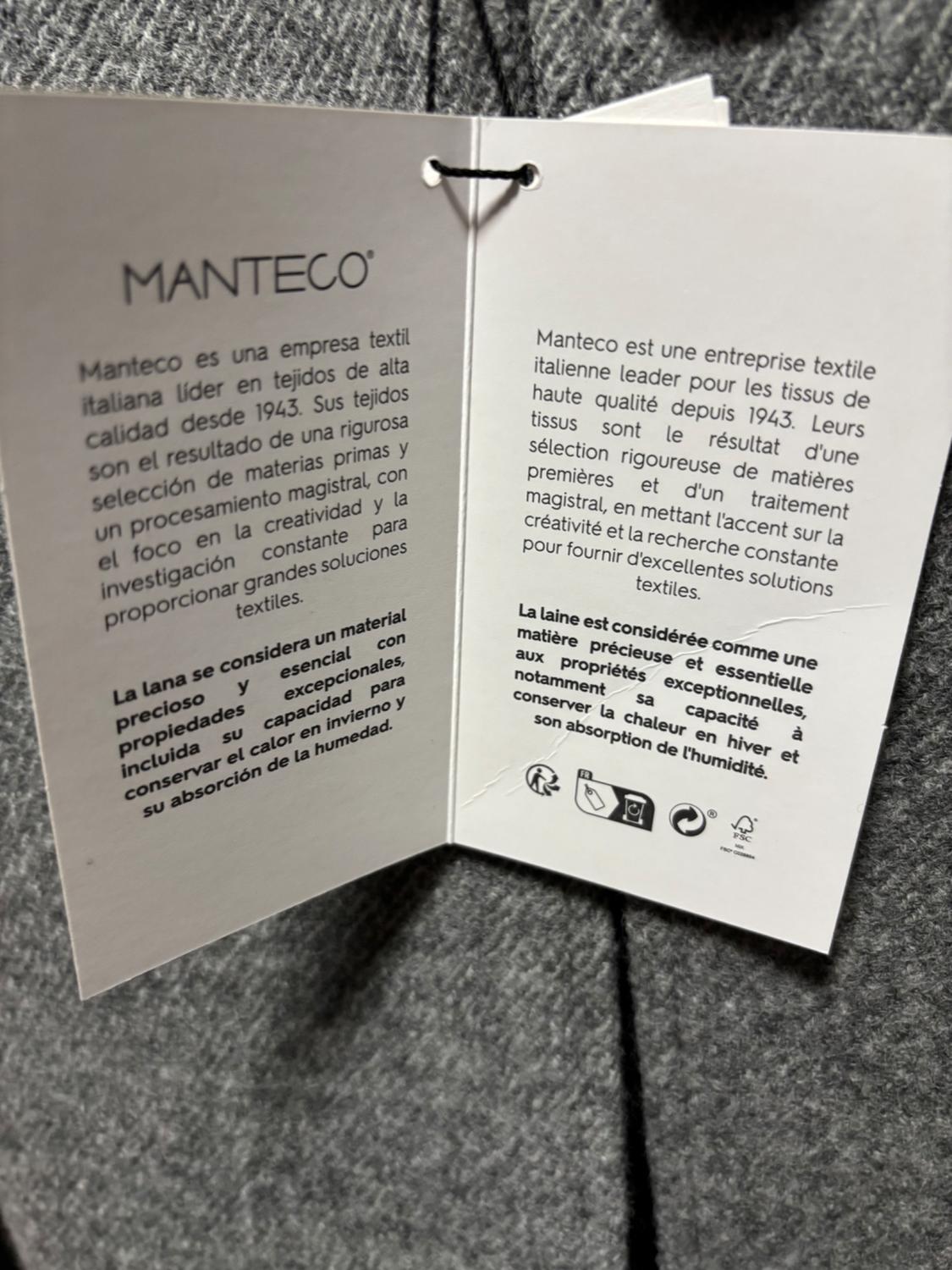 ΕΦΑΡΜΟΣΤΟ ΠΑΛΤΟ ΜΕ ΜΑΛΛΙ MANTECO ZW COLLECTION - Image 5