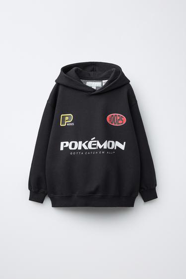 PIKACHU POKÉMON™ HOODIE - Black by Zara