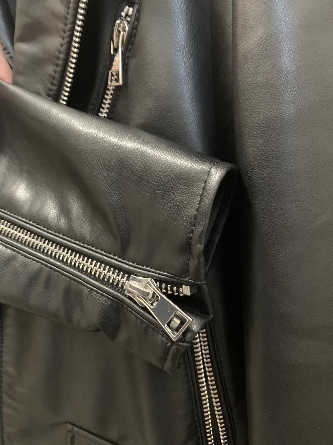 FAUX LEATHER BIKER JACKET - Image 5