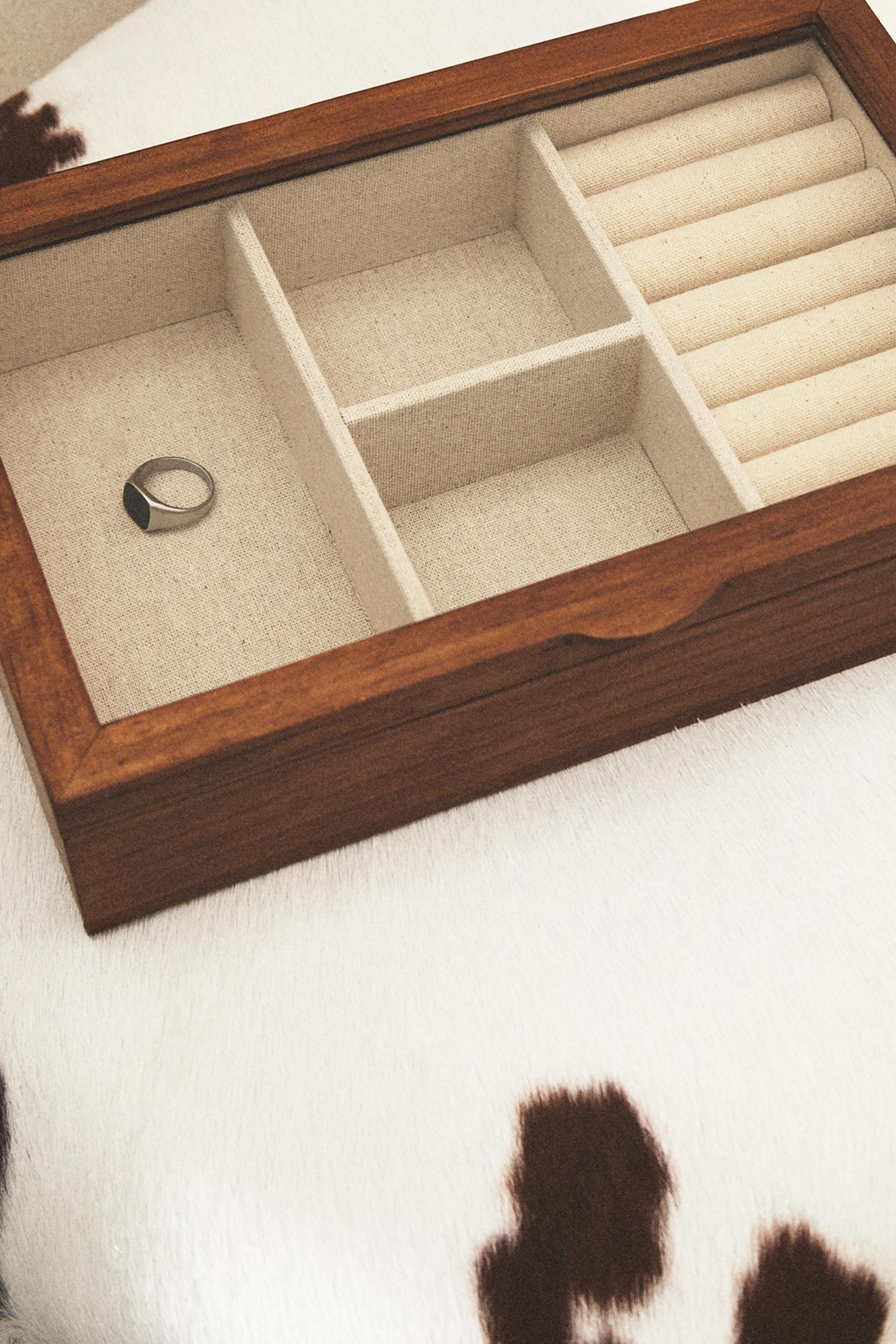 WOODEN JEWELRY BOX - Brown | ZARA United States