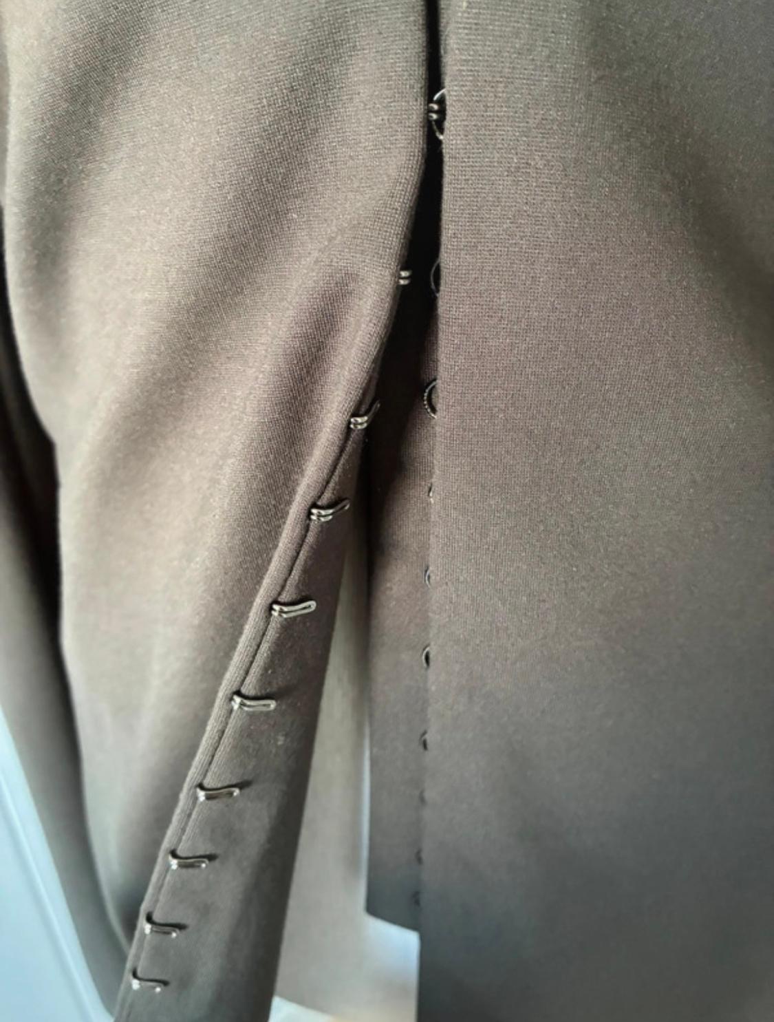 FITTED JACKET WITH PLEATED DETAILS - Image 8