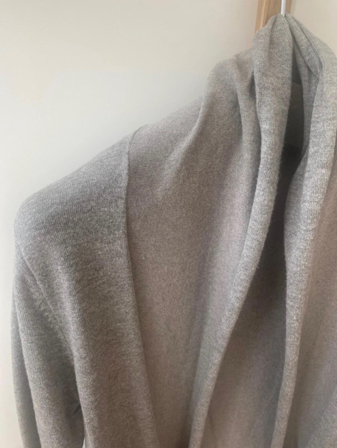 DRAPED NECK CARDIGAN - Image 3
