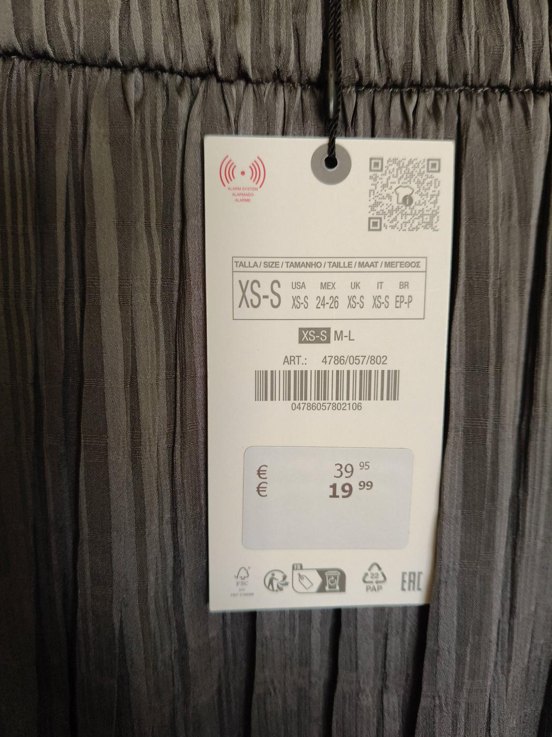 ZW COLLECTION FLARED MIDI SKIRT - Image 3