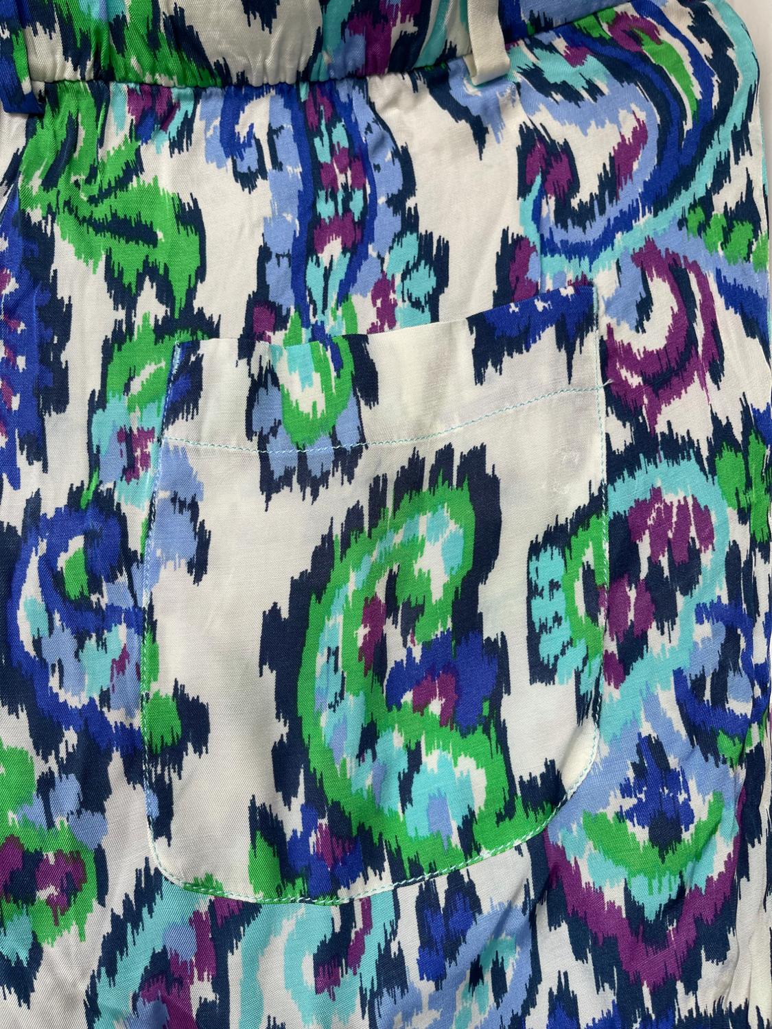 PRINTED FLARED TROUSERS - Image 3