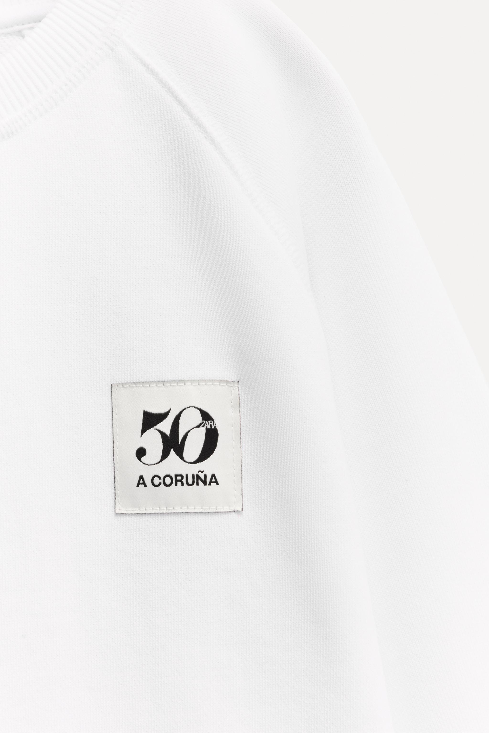 6 ANS/ SWEAT POCHE ÉTIQUETTE 50TH ANNIVERSARY
