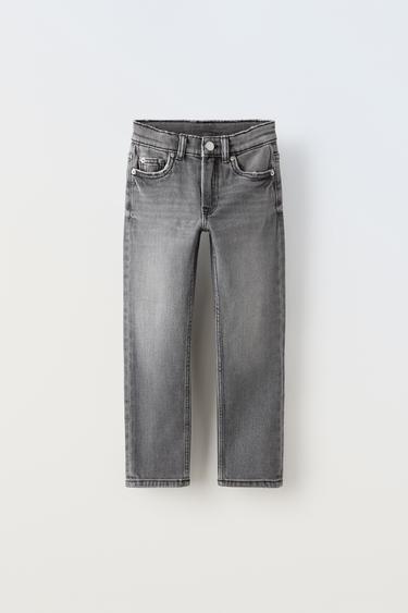 ДЖИНСЫ REGULAR FIT — МЯГКИЙ СЕРЫЙ от Zara — изображение 0