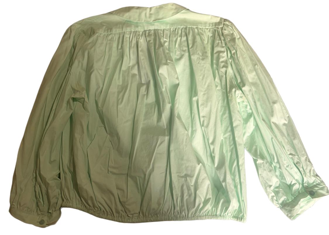 GATHERED SHIRT WITH SHOULDER PADS - Image 2