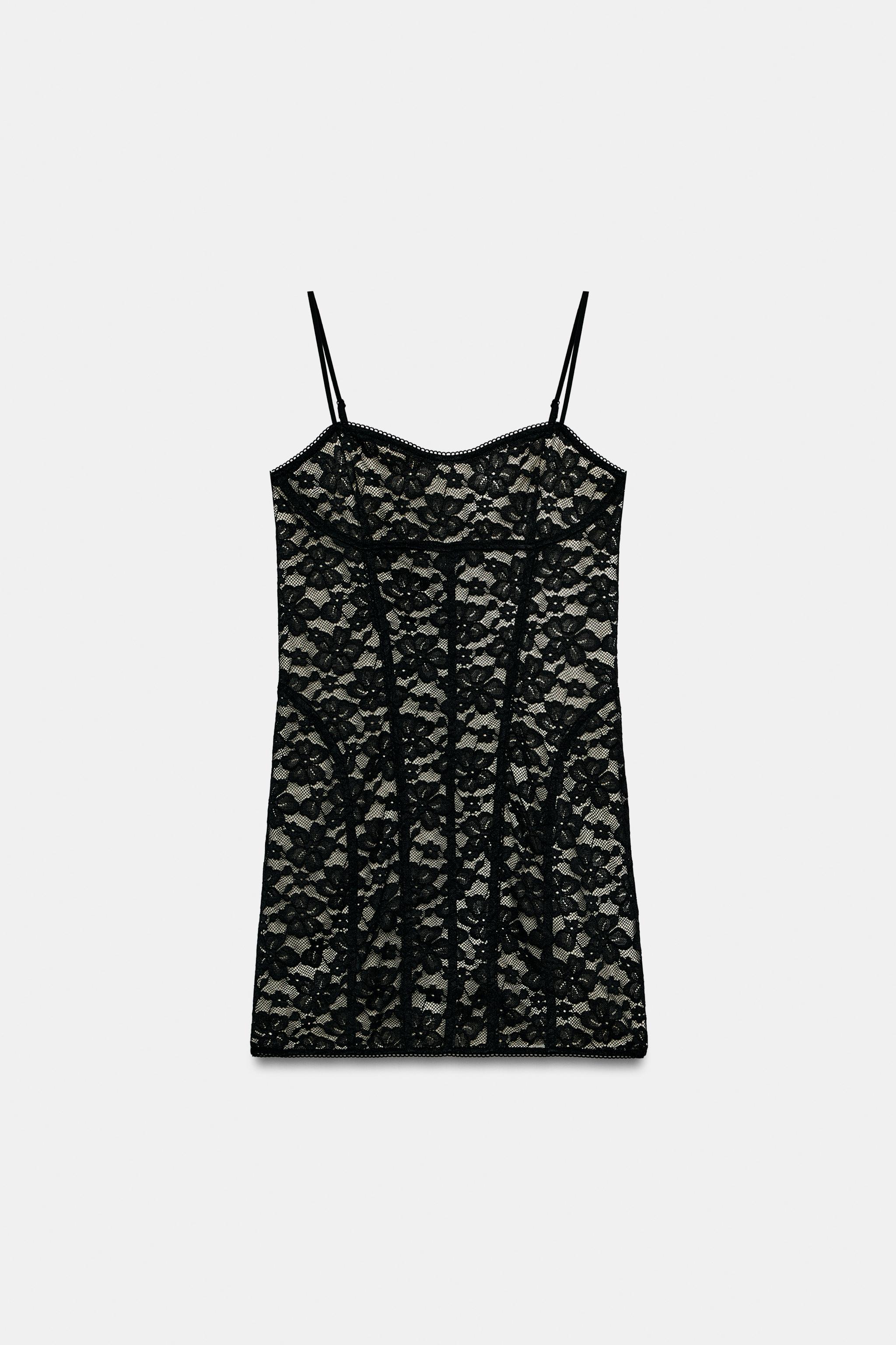 SHORT LACE DRESS