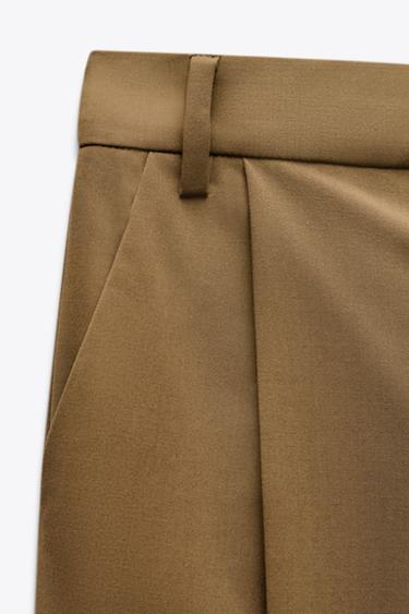 ASYMMETRISCHE HOSE - Ölfarben von Zara