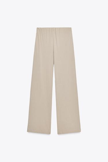 TIE-DYE EFFECT TROUSERS - Sand by Zara - Image 4