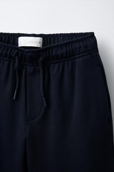 COMFORT JOGGING TROUSERS - Navy blue by Zara