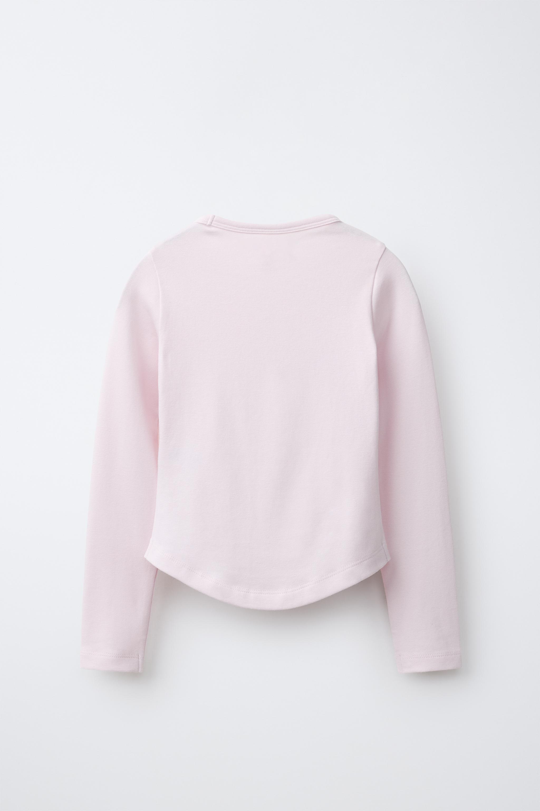 SOLID MODAL T-SHIRT — Pink