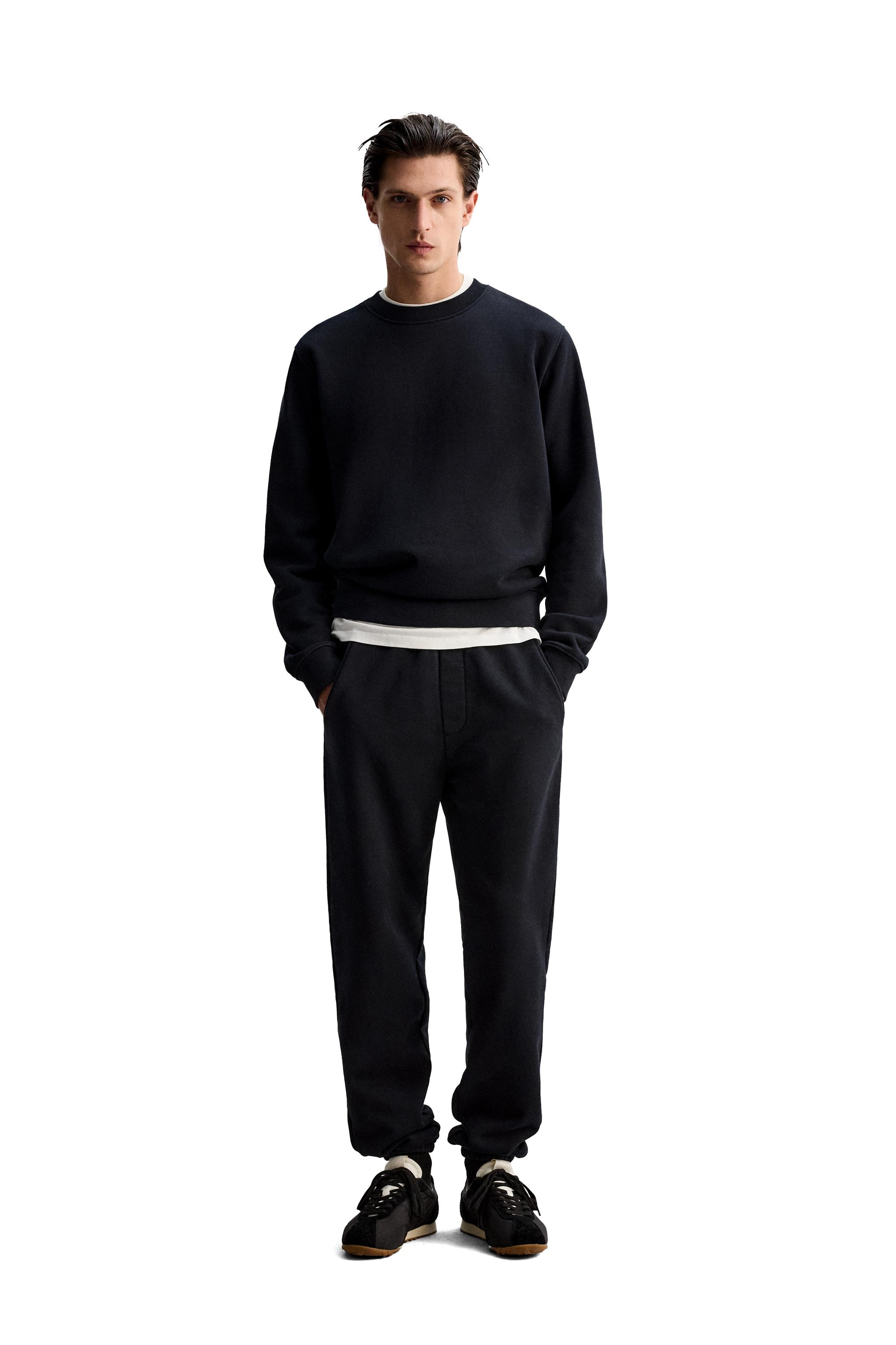 ZARA - zara フェイドスウェットシャツ スウェットパンツ