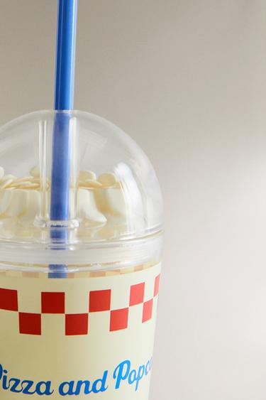 VERRE PAILLE ENFANT PIZZA - Multicolore de Zara - Image 3