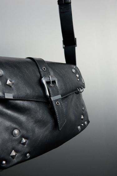 RING DETAIL SHOULDER BAG - Black by Zara