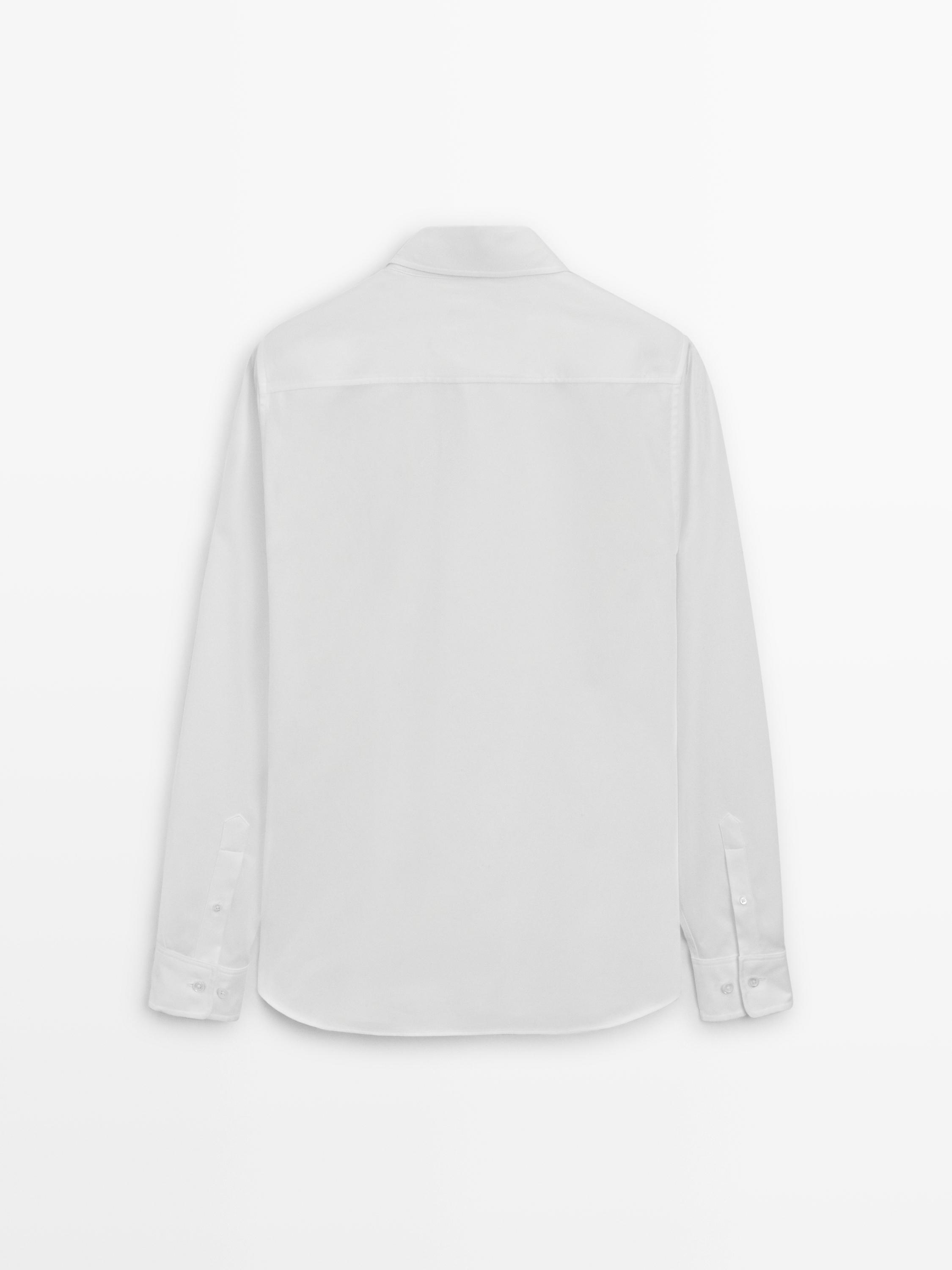 Chemise slim 100 % coton
