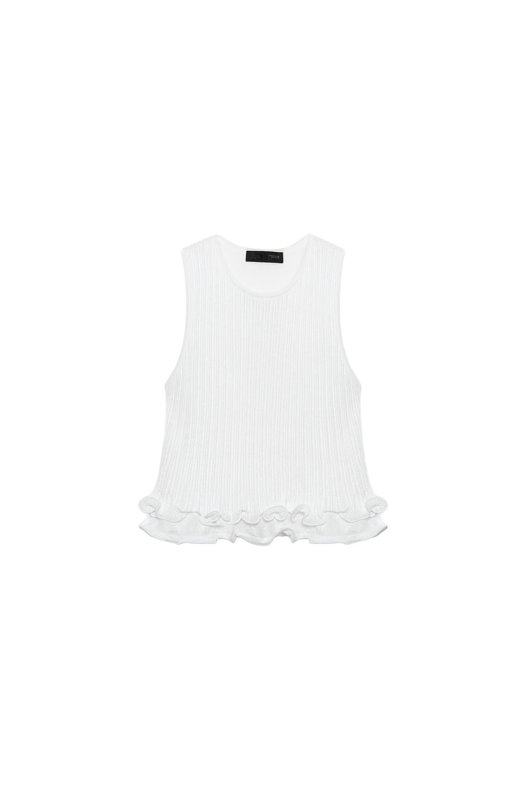 DOUBLE LAYER KNIT TOP - image 3